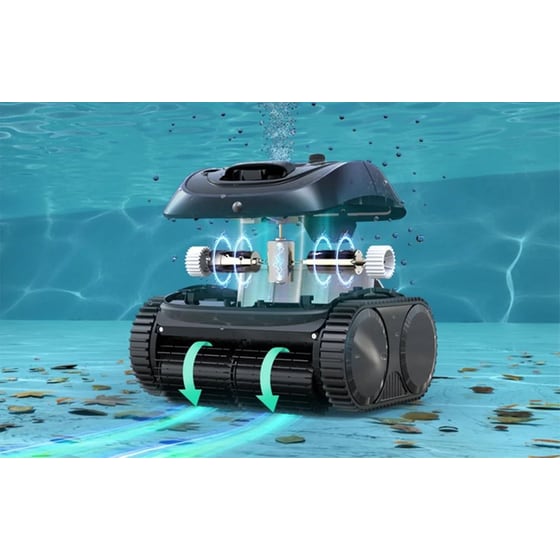 WYBOT C1 για Πισίνα Μαύρο Σκούπα Ρομπότ image 6
