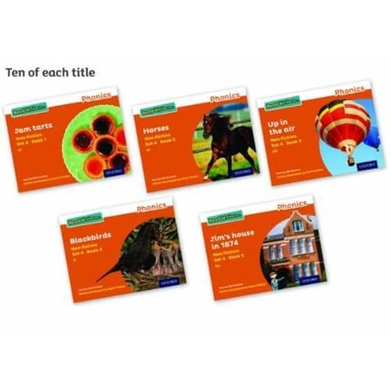 Read Write Inc. Phonics: Orange Set 4 Non-fiction books (Pack of 50 ...