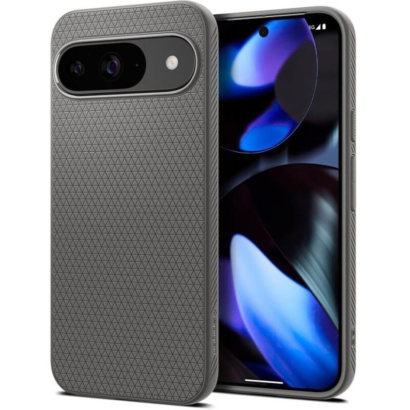 SPIGEN Θήκη Σιλικόνης - Google Pixel 9 / 9 Pro - Spigen Liquid Air - Marble Gray (acs07684)