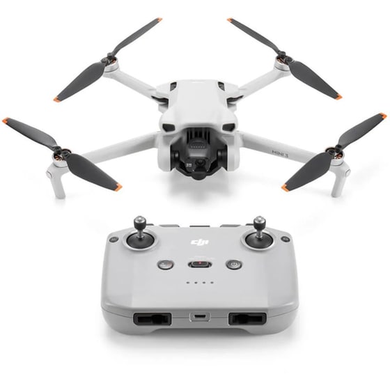Drone Dji Mini 3 με RC GL - Λευκό/Γκρι image 2