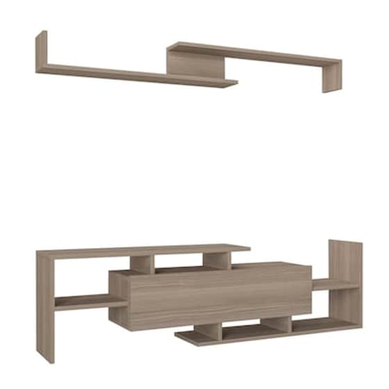 Σύνθετο Dream Esmarket 153.6x25x42 cm - Φυσικό Χρώμα Ξύλου image 0