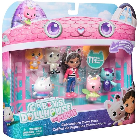 Gabby's Dollhouse: The Movie Cat-venture Crew Pack Σετ Δώρου με Φιγούρες (6072633) image 4