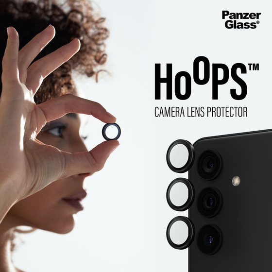Προστατευτικό κάμερων Samsung Galaxy S24 - PanzerGlass Hoops Black Anti-Scratch image 8
