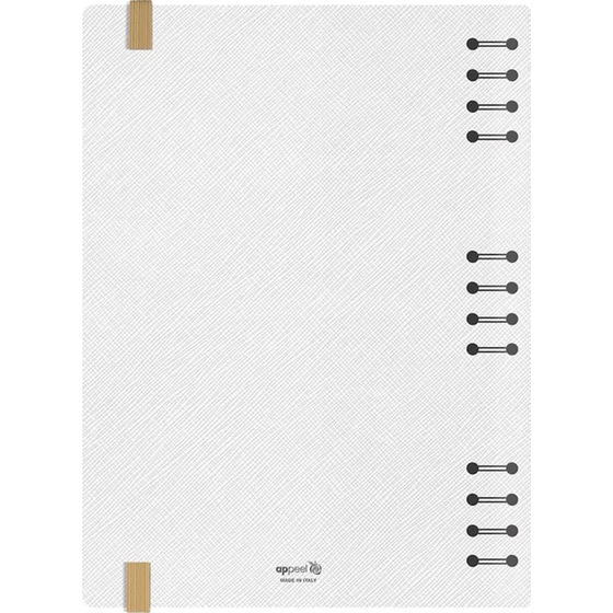 Ημερολόγιο Ημερήσιο 2026 Θεοφύλακτος 12M Saffiano Off White image 2