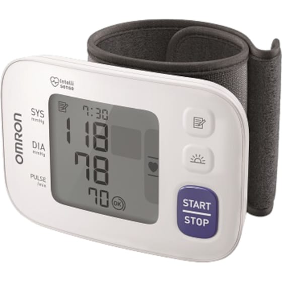 Ψηφιακό Πιεσόμετρο Καρπού OMRON RS4 HEM-6181-E Υπεραυτόματο με Ανίχνευση Αρρυθμίας Λευκό image 0