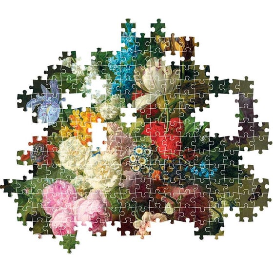 Παζλ Clementoni Museum Collection Van Dael: Βάζο με Λουλούδια - Compact Box (1000 Κομμάτια) image 2