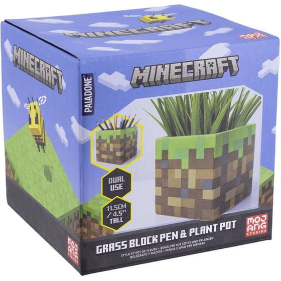 Μολυβοθήκη Κεραμική - Γλαστράκι Paladone Block Minecraft image 4