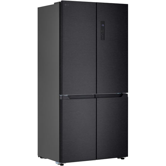 LG GMM42ABBEH Total No Frost 600 Lt Μαύρο Ψυγείο Ντουλάπα image 3