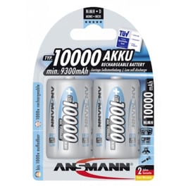 1x2 Ansmann Nimh Rech.bat. 10000 Mono D 9300 Mah     5030642