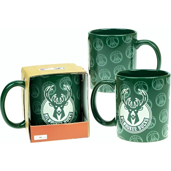 Κούπα Back Me Up NBA Milwaukee Bucks Κεραμική 315 ml - Πράσινη image 1