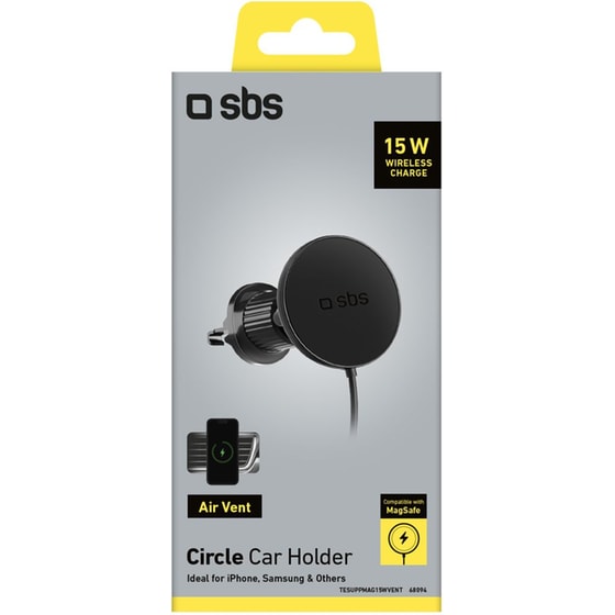 Βάση Στήριξης SBS TEWCHOLMAG15W Magnetic Car Holder - Μαύρο image 1