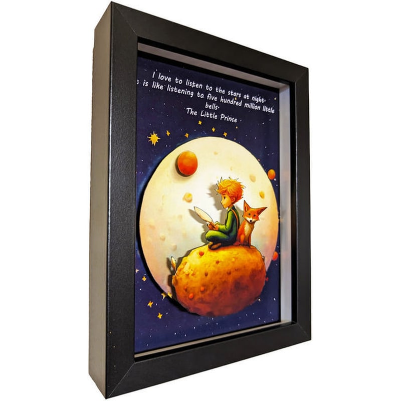 PIXELART.GAMECRAFTS Διακοσμητικό Κάδρο Gaming - The Little Prince On Asteroid