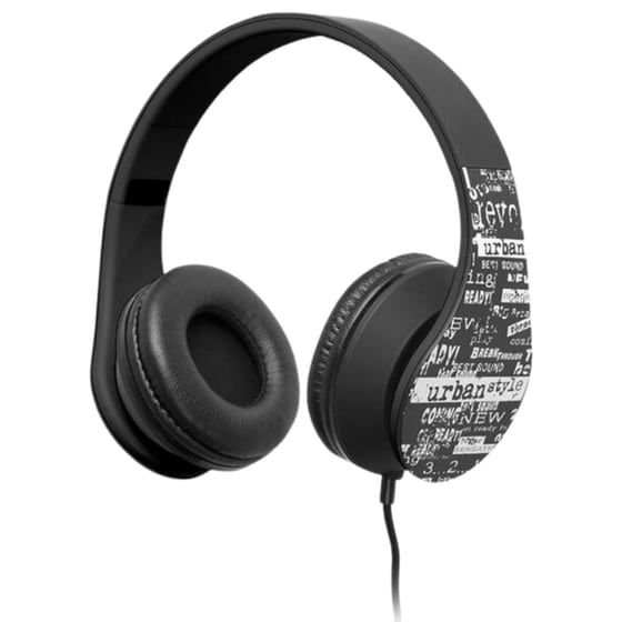 Ακουστικά Headset Tracer Urban Style με Μικρόφωνο Ακουστικά Κεφαλής Μαύρο image 0