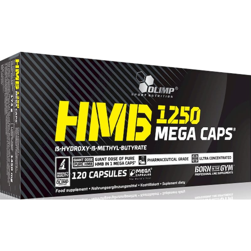 OLIMP Ειδικό Συμπλήρωμα Διατροφής Olimp HMB Mega Caps 1250 - 120 κάψουλες