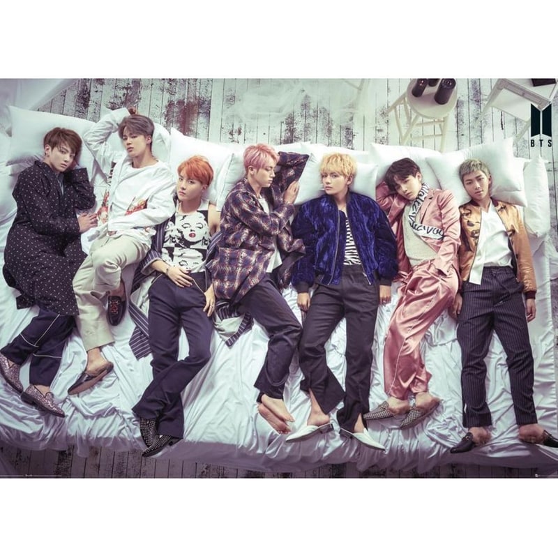 Bts Bed - Poster