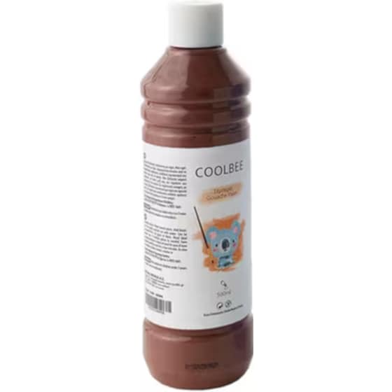 Χρώμα Τέμπερα Coolbee 500Ml Καφέ image 0