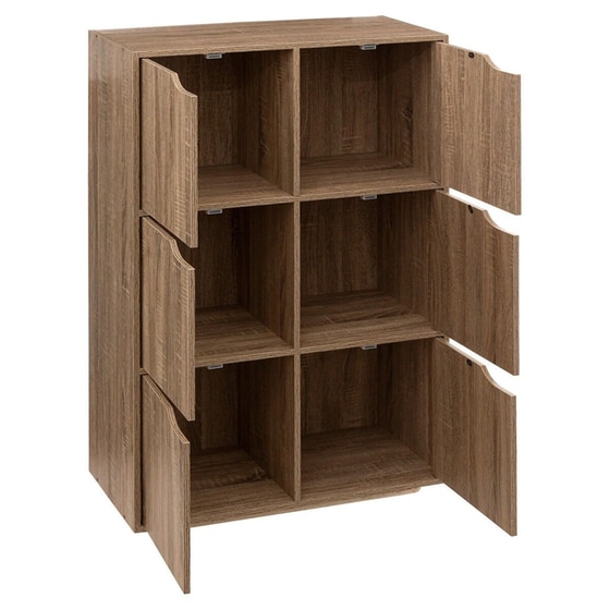 Ντουλάπι Δαπέδου Spitishop F-v Door Nat 181273 από Μοριοσανίδα 67.5x32x100.5cm - Φυσικό image 1