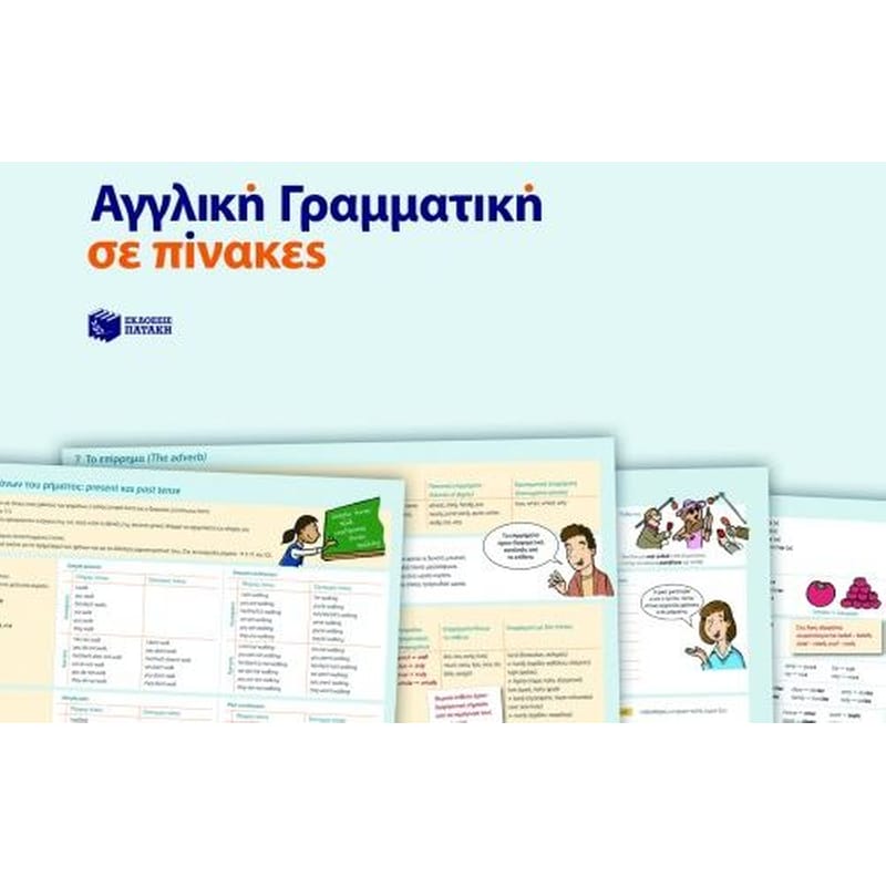 Αγγλική γραμματική σε πίνακες