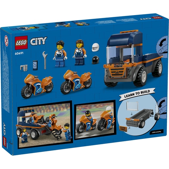 LEGO® City Motorcycle Transporter (60491) image 3