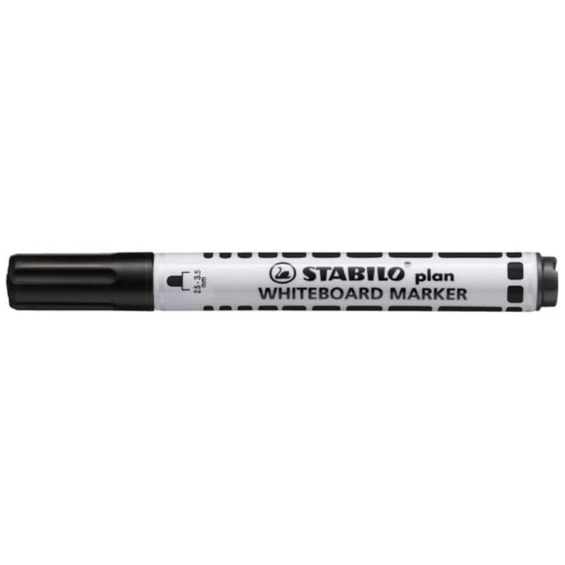 Μαρκαδόρος Πίνακα Stabilo 641 Μαύρο 2.5-3.5 mm