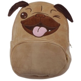 Τσάντα Πλάτης Νηπιαγωγείου Puckator Mopps Pug Plush