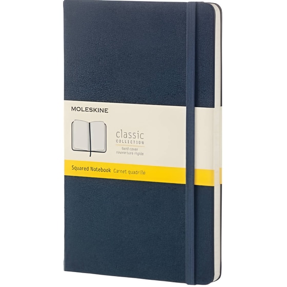 Σημειωματάριο Moleskine Καρέ Sapphire Blue Large (1 Τεμάχιο) image 0