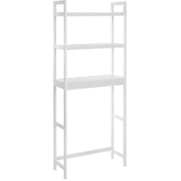 Ραφιέρα Μπάνιου Songmics Επιδαπέδια  Bts01wt 63x26x163 cm - Λευκή