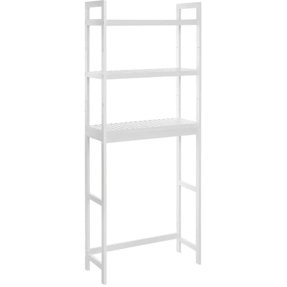 Ραφιέρα Μπάνιου Songmics Επιδαπέδια  Bts01wt 63x26x163 cm - Λευκή image 0