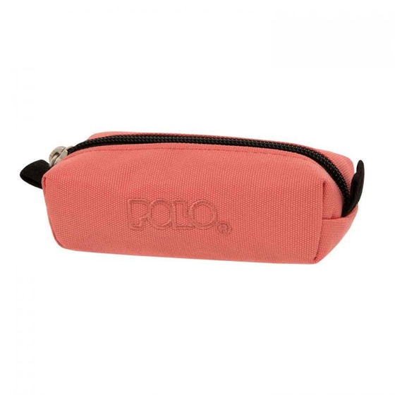 Κασετίνα Βαρελάκι Polo Wallet Μονή Ροζ image 1