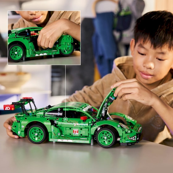 LEGO® Technic Αγωνιστικό Αυτοκίνητο Porsche 911 GT3 R REXY AO Racing (42224) image 4