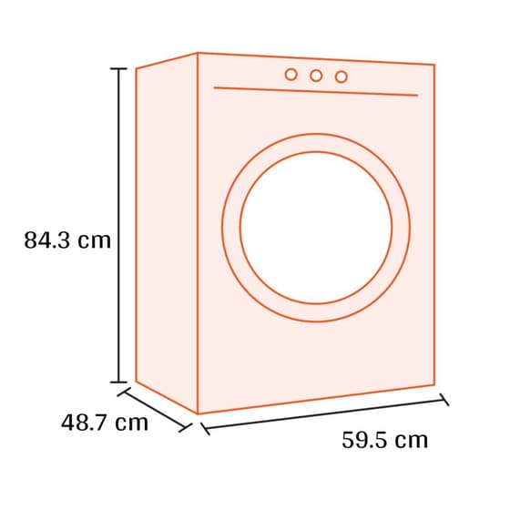 AEG LSR6E27DE 7 kg 1.200 Στροφές Λευκό Πλυντήριο Ρούχων image 3