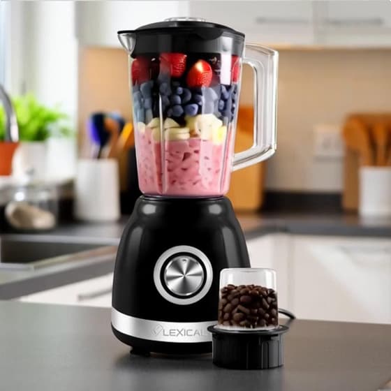 LEXICAL LBL-1522-2 1.6 L 500 W Μαύρο Μπλέντερ image 2