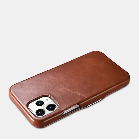 Θήκη Apple iPhone 12/iPhone 12 Pro - Icarer Side-open Vintage Series - Brown image 2