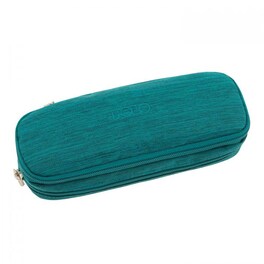Κασετίνα Οβάλ Polo Duo Box Jean Dark Teal Διπλή Πετρόλ