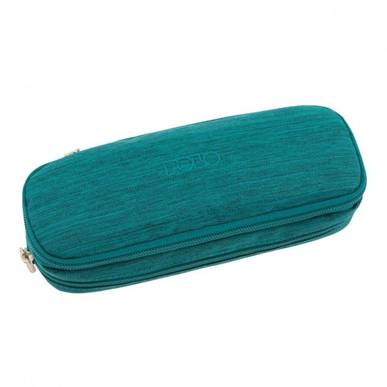 Κασετίνα Οβάλ Polo Duo Box Jean Dark Teal Διπλή Πετρόλ image 0