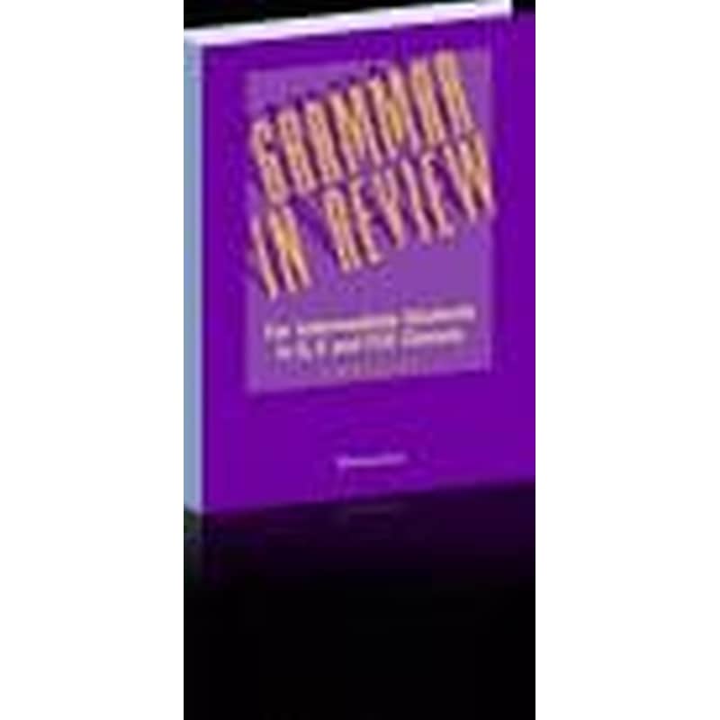 Grammar In Review Students Book