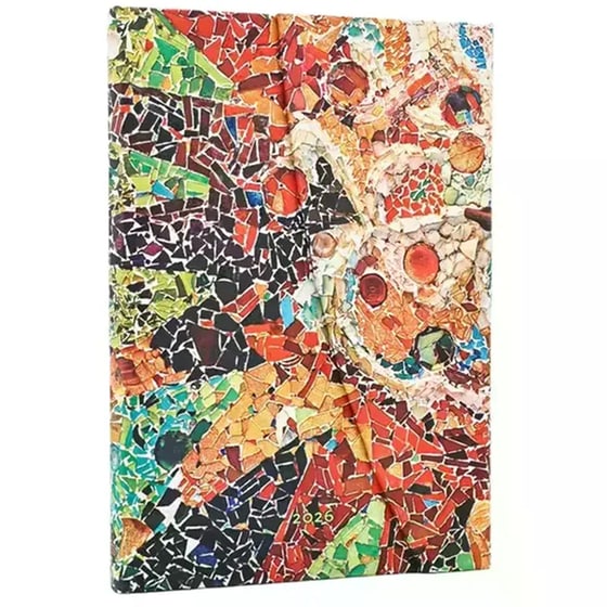 Ημερολόγιο Εβδομαδιαίο Paperblanks 2026 Midi Gaudis Sun image 0