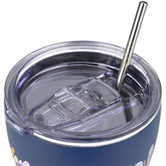 Ποτήρι Θερμός Estia με Καλαμάκι Vibrant Vortex 350ml image 2