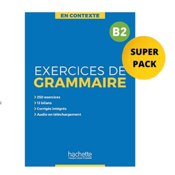 Exercices De Grammaire En Contexte B2 Super Pack ( + Cadeau Surprise) image 0