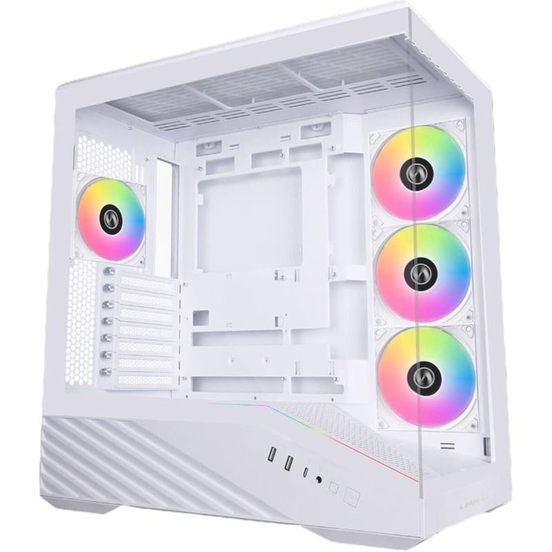 Lian Li Vector V100R Gaming Midi Tower Κουτί Υπολογιστή Λευκό