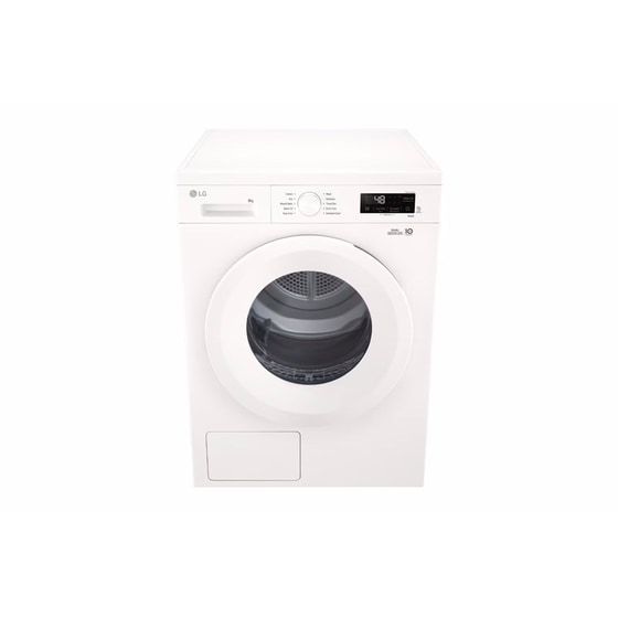 LG RHX1009NWK 9 kg με Αντλία Θερμότητας Λευκό Στεγνωτήριο Ρούχων image 8