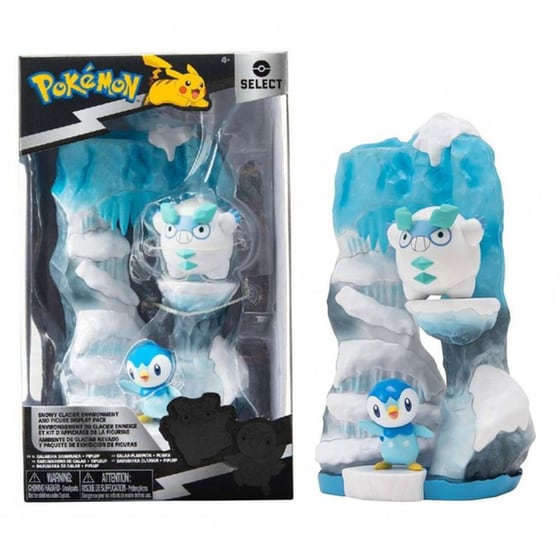 Αγαλματίδιο Jazwares Pokemon: Select Lake Environment με 2 Φιγούρες - Blind Box (15cm) image 2