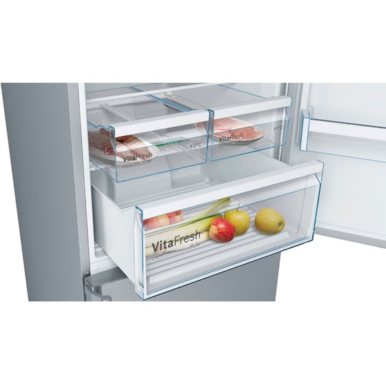 Ψυγειοκαταψύκτης BOSCH KGN56XIEP 508 Lt Inox image 3