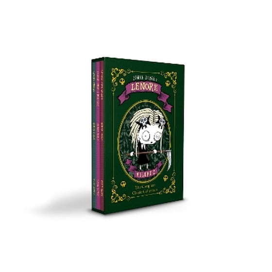 Lenore Slipcase Set (Swirlies, Purple Nurples, Pink Bellies) image 0
