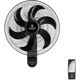 ESTIA HOME ART Bow 06-21177 Ανεμιστήρας Τοίχου 75W 45cm με Τηλεχειριστήριο