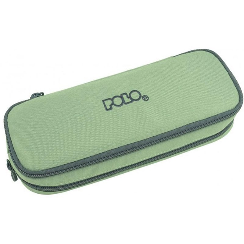 Κασετίνα Οβάλ Polo Duo Box Light Green/Green