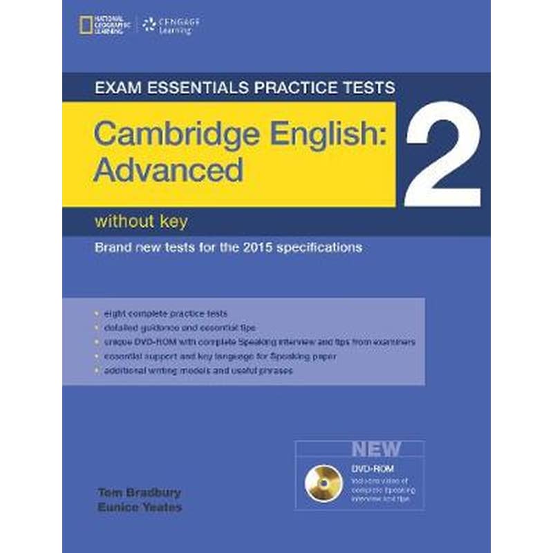 Exam Essentials Practice Tests- Cambridge English Advanced 2 with DVD-ROM