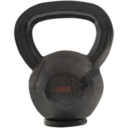 Kettlebell Amila Κλασικό από Εμαγιέ 16kgr - Μαύρο
