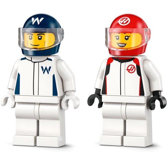 LEGO® City F1® Williams Racing & Haas F1® Race Cars (60464) image 8