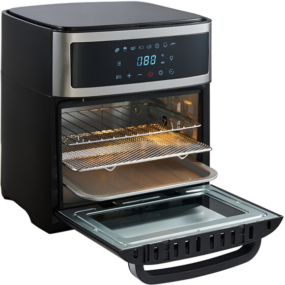 ADLER AD-6309 με Πόρτα 2500 W 13 L Μαύρο Φριτέζα - Φουρνάκι Αέρος image 3